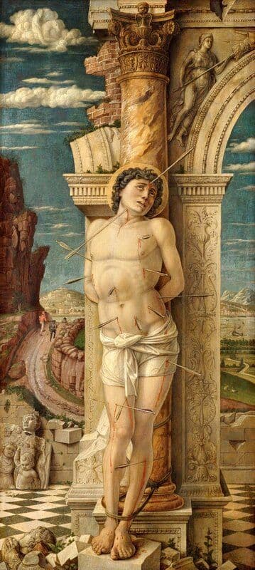 Saint Sébastien de Mantegna : quand le martyre devient beauté