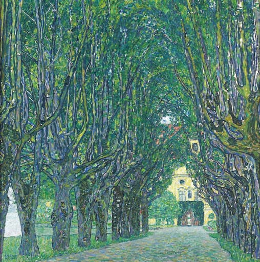 Avenue vers le Château Kammer